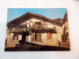 Carte Postale Ancienne : SARE : Vieille Maison Basque, Animé - Sare