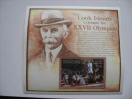 JO110   Olympique Sydney Olympic Games  Cook Island  S.S.  Coubertin  MNH - Summer 2000: Sydney