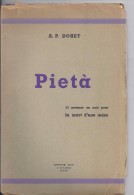 Pietà - A.P.Dohet - 1943 Gesigneerd & Opdracht Dohet - Poesía