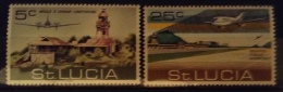 St. Lucia 1971 MNH**  # 309/310 - Ste Lucie (...-1978)