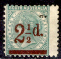 Australia-del-Sud-00044 - 1891 - Y&T N.56 (+) Hinged - Privo Di Difetti Occulti. - Oblitérés