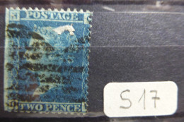 GB 2 P Bleu Scott 17 - Used Stamps