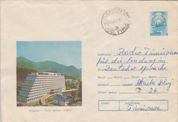 37991- SANGEORZ BAI- HEBE SPA HOTEL, TOURISM, COVER STATIONERY, 1975, ROMANIA - Hôtellerie - Horeca