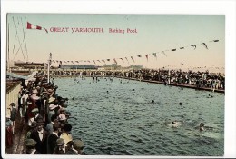 Angleterre - Great Yarmouth. Bathing Pool - Great Yarmouth