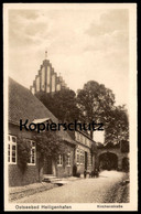 ALTE POSTKARTE OSTSEEBAD HEILIGENHAFEN KIRCHENSTRASSE KIRCHENTOR Kinder Enfants Children Cpa AK Postcard Ansichtskarte - Heiligenhafen