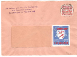 Carta Con Matasellos Coburg 1955 - Brieven En Documenten