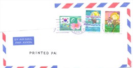 1996. South Korea, The Letter By Ordinary Air-mail Post To Moldova - Corée Du Sud