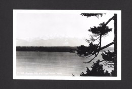 OLYMPIC MONTS AND PUGET SOUND - WASHINGTON -  - REAL PHOTO - Tacoma