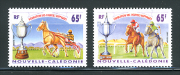 NOUVELLE CALEDONIE 1997 - Y&T N°735/736** - Fédération Des Courses Hippiques - GOMME INTACTE - LUXE - Unused Stamps