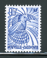 NOUVELLE CALEDONIE 1997 - Y&T N°737** - Série Courante - 95f. Bleu - GOMME INTACTE - LUXE - Unused Stamps