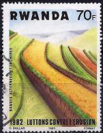 Rwanda 1983 - Fight Against Erosion ( Mi 1233 - YT 1108 ) - Usados