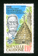 NOUVELLE CALEDONIE 1998 - Y&T N°762** 50ème ANN. DE L'ELECTION DU 1er Prsdt. COMMISSION DES CHEFS - GOMME INTACTE - LUXE - Unused Stamps