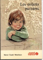75 -  PARIS  -  " Les Enfants Parisiens  -  Marie Claude MONCHAUX - Illustrateur - 1981 - Assez Rare - - Parigi
