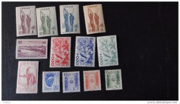 Togo 1940 Lot De 13 Timbres Dont N° 182, 183, 186, 187, 236 à 239, 25, 38 à 40  Y/T MH*  Trac Charn - Nuovi