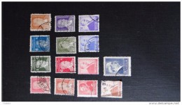 Turquie Lot De 14 Timbres Ataturk  Y/T N° 819,806,811,813,816,917, 1116,1117,1222, 1267, 1275,1277 Usagés - Oblitérés