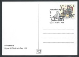 Sweden BICYCLE Postmark Göteborg 5.10.1996 Goodsbicycle  Courier Coursier   Cyclism Vélo Cycling Fiets Fahrrad - Other & Unclassified