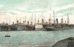 BARRY          DOCKS  COMMERCIAL  SHIPS - Unknown County
