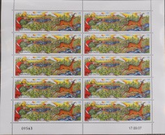 St-PIERRE Et MIQUELON 2007 - Feuillet F904 - 10 Timbres 904 Y & T - NEUF**- Datés 17.09.07 - Blocks & Kleinbögen