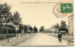 CPA 95 ST OUEN L AUMONE QUARTIER DE LA GIRAFE 1923 - Saint-Ouen-l'Aumône