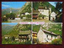 Avegno-Gordevio (TI) - Mehrbildkarte "Avegno - Valle Maggia" - Maggia