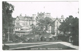 RB 1085 -  Early Postcard - Exeter Hotel Bournemouth - Dorset Ex Hampshire - Bournemouth (until 1972)