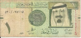 Banconota   ARABIA  SAUDITA   One Riyal - Anno 2009 - Saoedi-Arabië