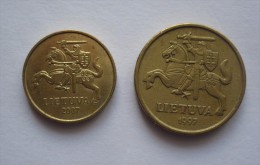 LIETUVA-  20 Centu 1997 Et 10 Centu 2007 - Lithuania