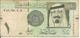 Banconota   ARABIA  SAUDITA   One Riyal - Anno 2007 - Arabie Saoudite