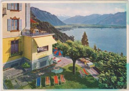 SUISSE,HELVETIA,SWISS,SCHWEIZ,SVIZZERA,SWITZERLAND ,MONTREUX ,il Y A 50 Ans,VAUD,HOTEL MONT FLEURI,TERRASSE - Montreux