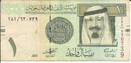 Banconota   ARABIA  SAUDITA   One Riyal - Anno 2007 - Saoedi-Arabië