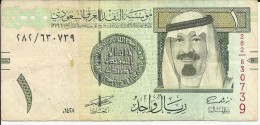 Banconota   ARABIA  SAUDITA   One Riyal - Anno 2007 - Arabia Saudita