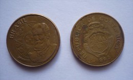 BRASIL - 25 Centavos 2003 Et  COSTA-RICA -25 Colones 1995 - Other - America