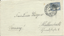 1936 - SWA (EX COLONIE ALLEMANDE) - ENVELOPPE De LUDERITZ Pour HALBERSTADT (GERMANY) - África Del Sudoeste (1923-1990)