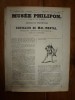 Journal Pour Rire Années 1840  Musée PHILIPON  : Musée Et Magasin Comiques LES HOMMES A TÊTES DE BÊTES , Croquis Divers - 1800 - 1849