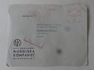 Lettre De Stockholm 1947 PA Cachet De Distributeur   0,40 Ore Pour Paris - 1930- ... Franqueo II