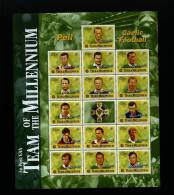 IRELAND/EIRE - 1999  TEAM OF THE MILLENIUM - GAELIC FOOTBALL  MS   MINT NH - Blocs-feuillets