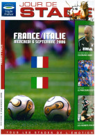 Programme Football 2006 France C Italy - Boeken