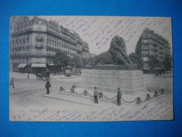 PARIS  -  75  - Le Lion De Belfort - Standbeelden