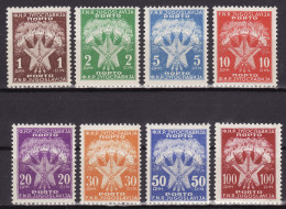 YUGOSLAVIA 1951. PORTO, MNH (**):VF Mi 100/07 - Impuestos