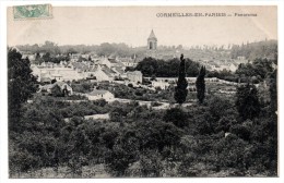 CPA - CORMEILLES-EN-PARISIS - PANORAMA - N/b - 1906 - - Cormeilles En Parisis