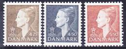 2016-0225 Denmark Queen Margarete II. Definitives Michel 1176-1178 MNH ** - Unused Stamps