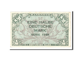 Billet, République Fédérale Allemande, 1/2 Deutsche Mark, 1948, Undated - Other & Unclassified