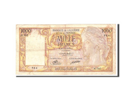 Billet, Algeria, 1000 Francs, 1949, 1949-11-28, KM:107a, TB - Algérie