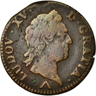 Monnaie, France, Louis XV, Sol à La Vieille Tête, Sol, 1771, Lille, TB - 1715-1774 Louis  XV The Well-Beloved