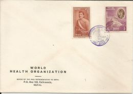 Nepal Souvenir Cover With Special Cancellation 1969, Regional Committe Meeting WHO SEARO - OMS