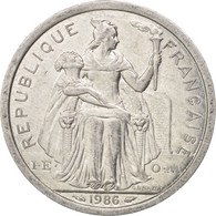 Monnaie, French Polynesia, 2 Francs, 1986, Paris, TTB+, Aluminium, KM:10 - Polinesia Francesa