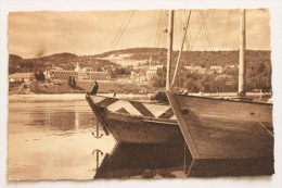 Saguenay Schooners At Anchor, Tadoussac, Quebec, 1952 - Saguenay