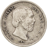 Monnaie, Pays-Bas, William III, 5 Cents, 1863, TTB+, Argent, KM:91 - Monedas En Oro Y Plata