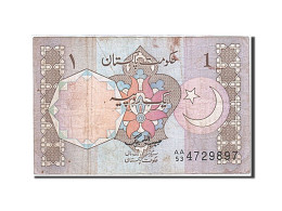 Billet, Pakistan, 1 Rupee, 1981-1983, Undated, KM:25, TB - Pakistan