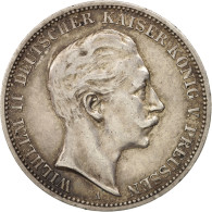 Monnaie, Etats Allemands, PRUSSIA, Wilhelm II, 3 Mark, 1911, Berlin, TTB - Sonstige & Ohne Zuordnung